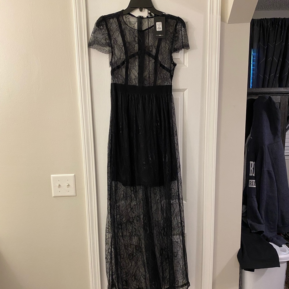 Sheer Lace Dress